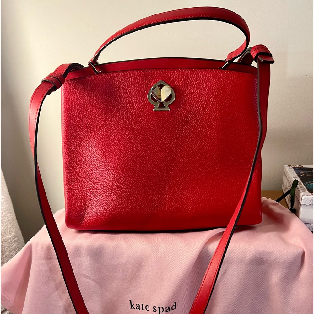Kate Spade Ring Satchel with twist lock